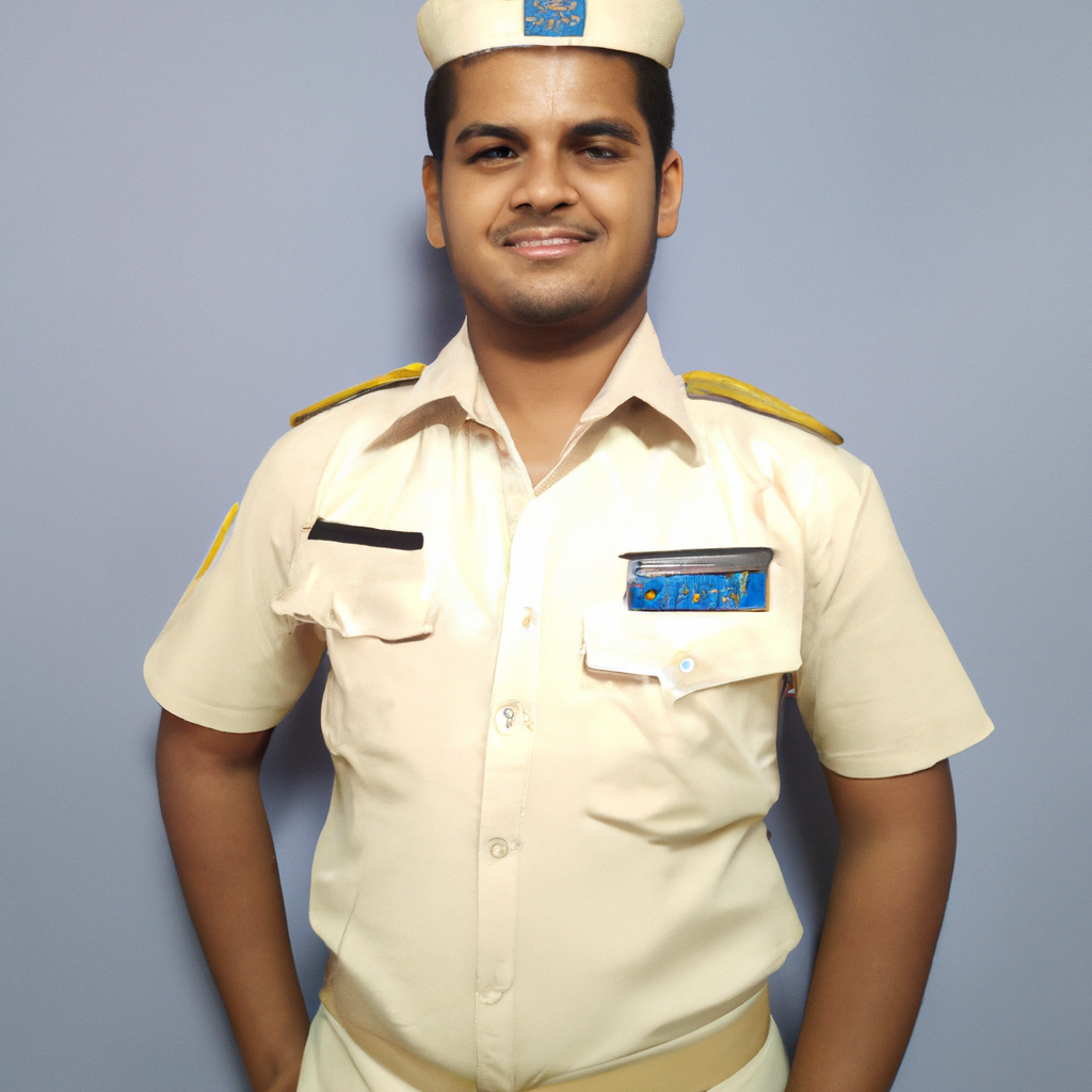 Team member: Delhi service lead with a minimal uniform and clean background.
